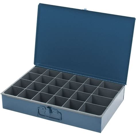 metal hinged cover parts boxes|Small Parts Boxes & Organizers .